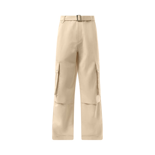 Le Cargo Pants in Beige