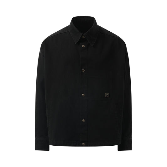 PariSeoul Denim Shirt in Black