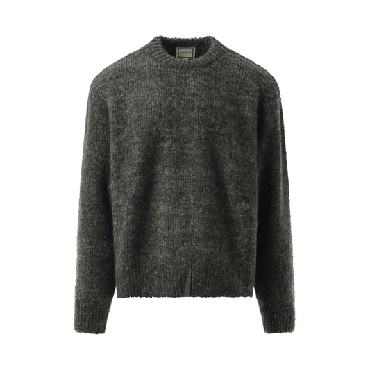 Brushed Sweater in Grey