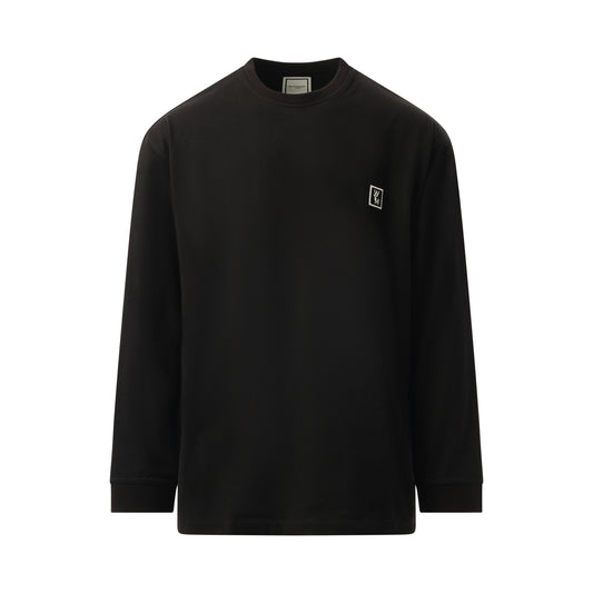 Logo Long Sleeve T-Shirt in Black