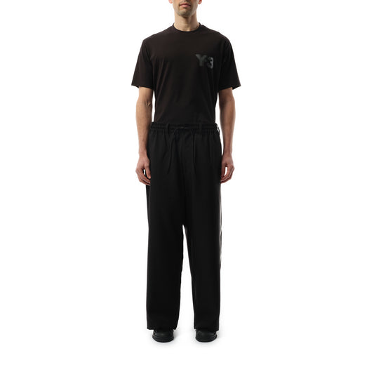 Sports Uniform 3 Stripe Pants in Black