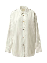 Tamal Top in White/Navy