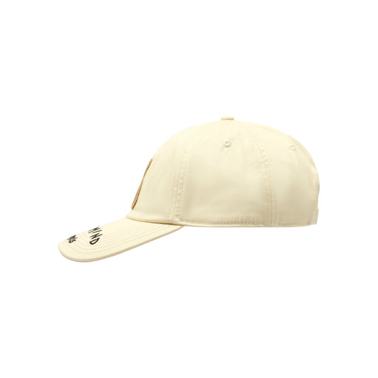 Bear in Mind Cap in Off White/Brown