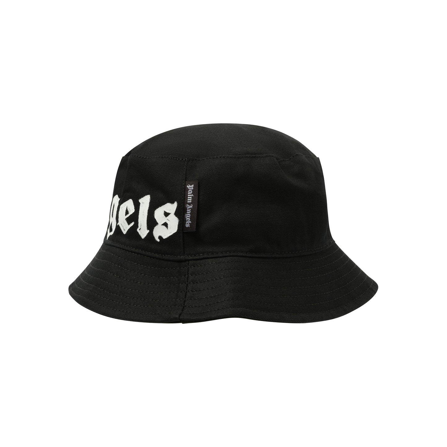 Neck Logo Bucket Hat in Black/Off White