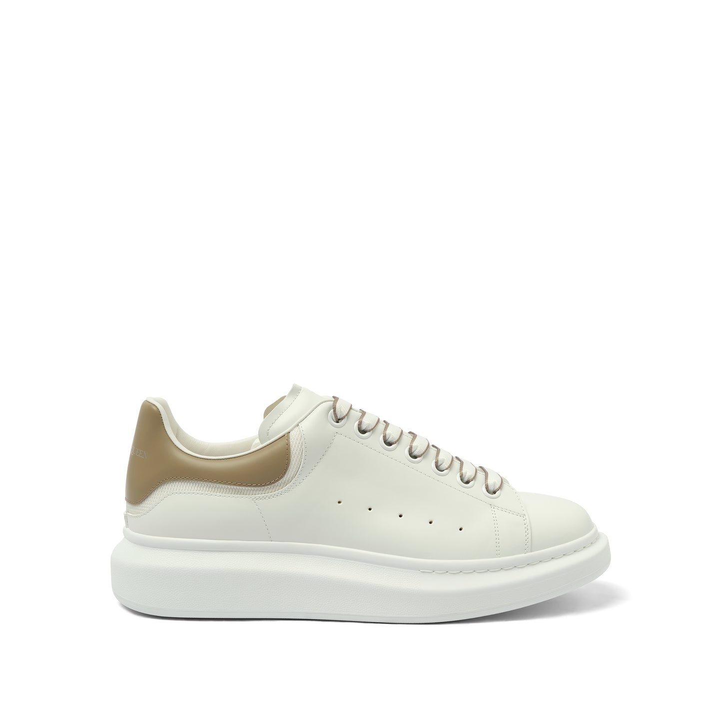 Larry Oversized Sneaker in White/Stone