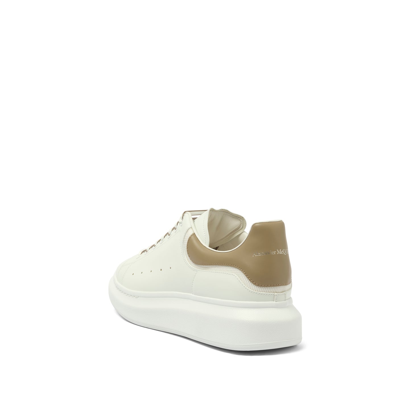 Larry Oversized Sneaker in White/Stone