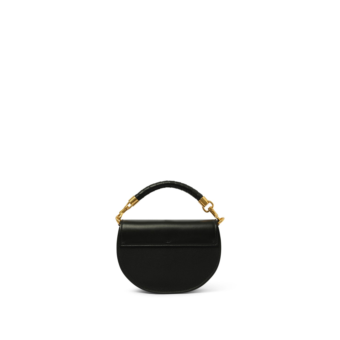 Marcie Leather Crossbody Bag in Black