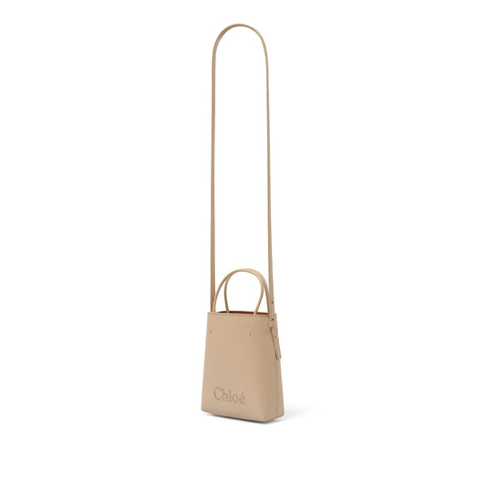 Sense Micro Tote Bag in Cement Pink