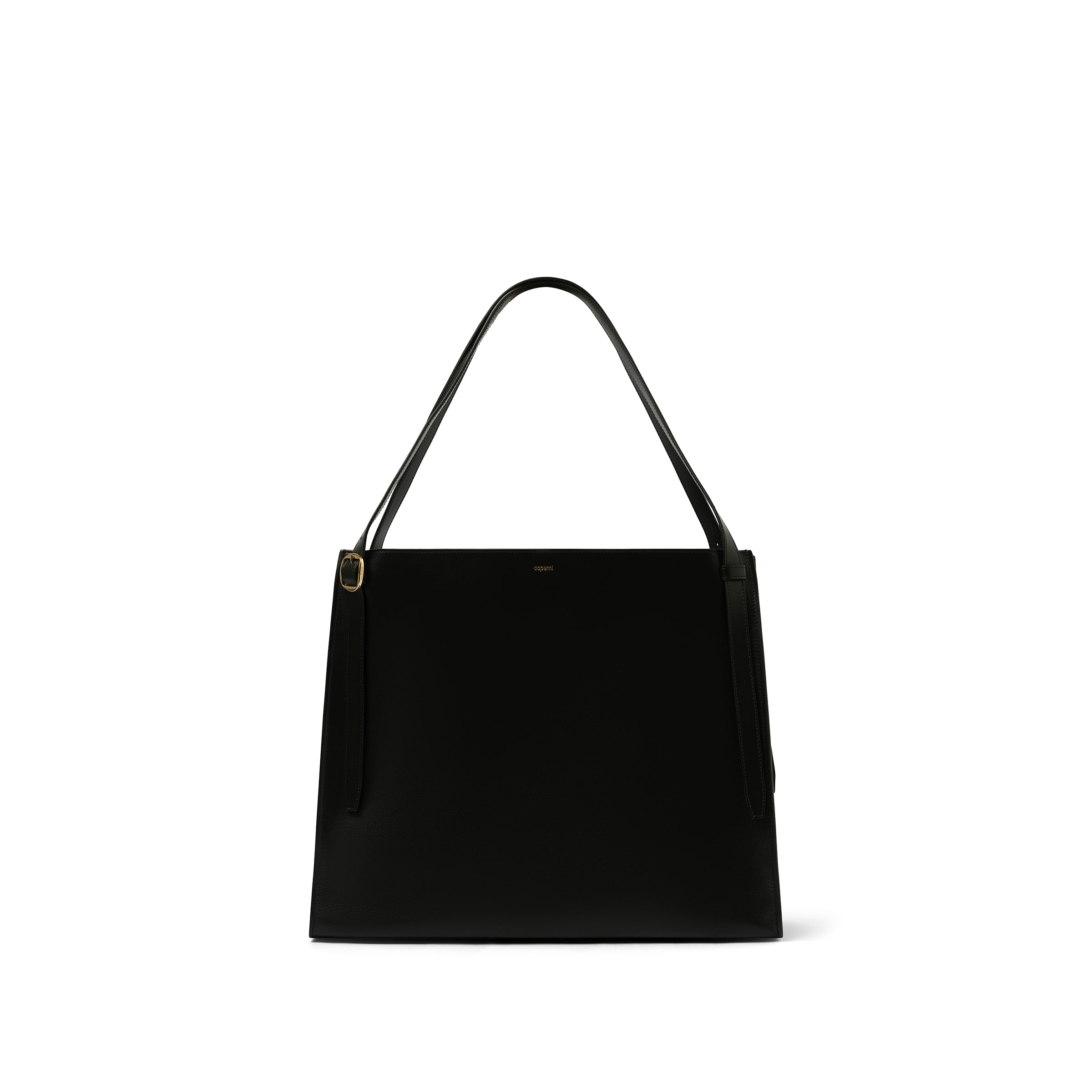 Belt Tote Bag in Black