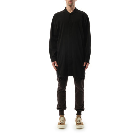 Oversized Faun Shirt in Black