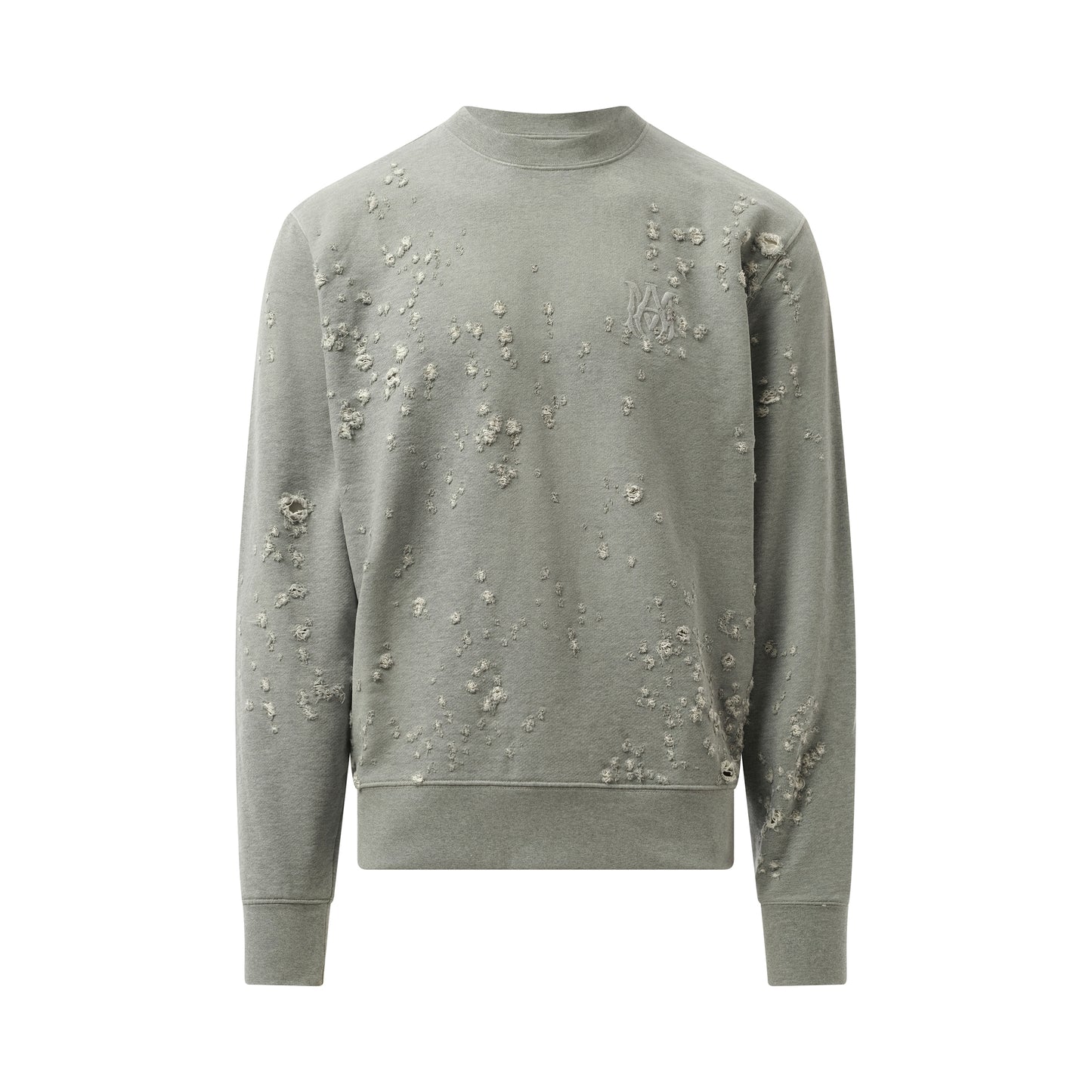 MA Shotgun Embroidered Sweatshirt in Grey