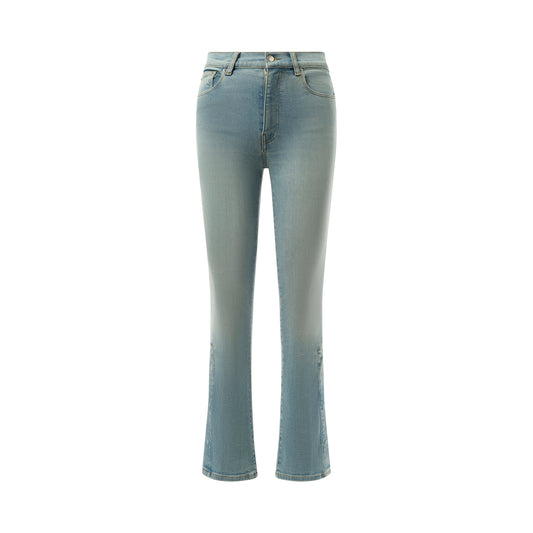 Kick Flare Jeans in Clay Indigo