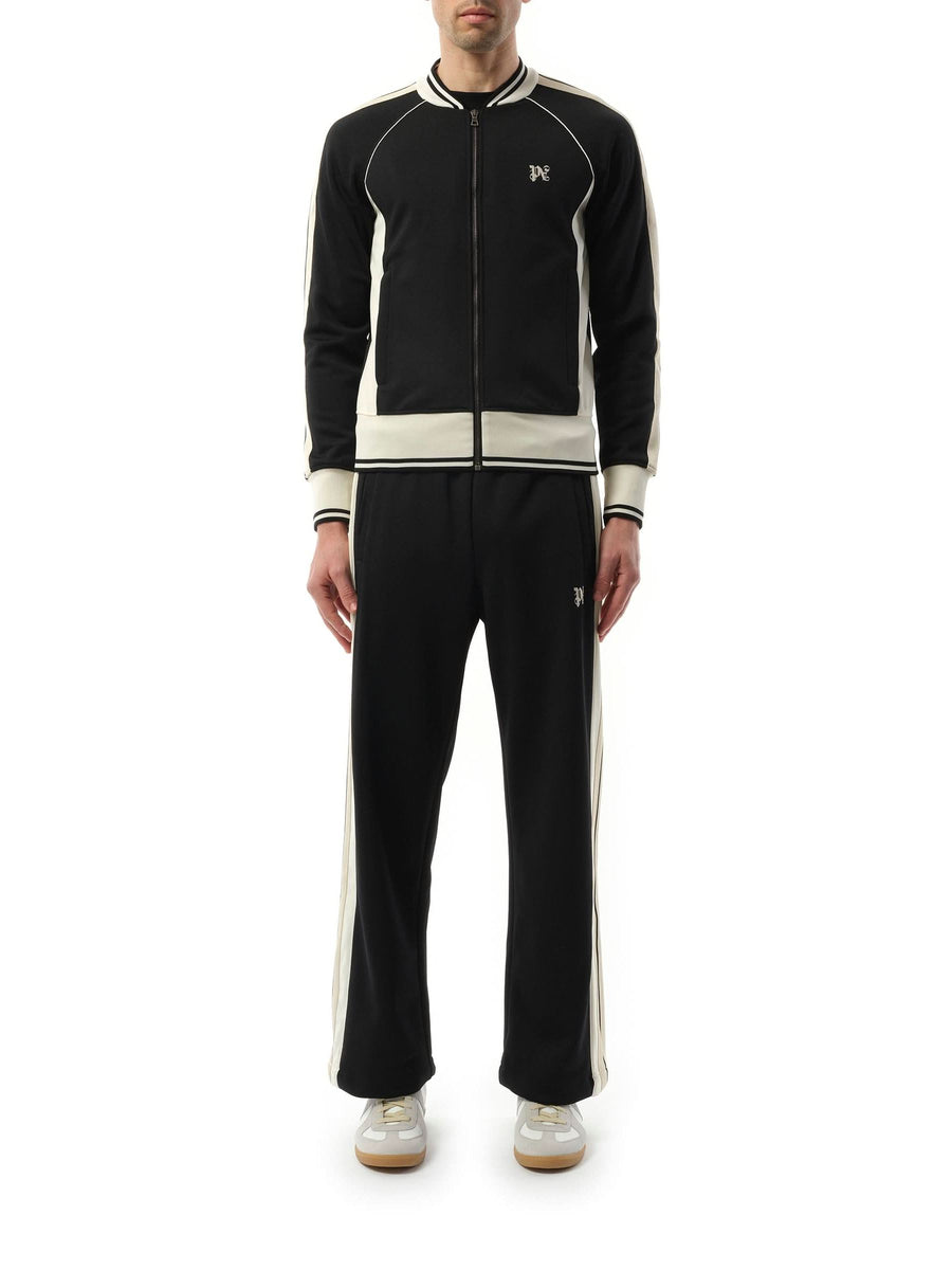 New Monogram Track Jacket in Black/Off White