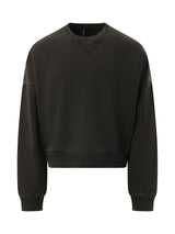 Entire Studios Box Sweatshirt in Washed Black