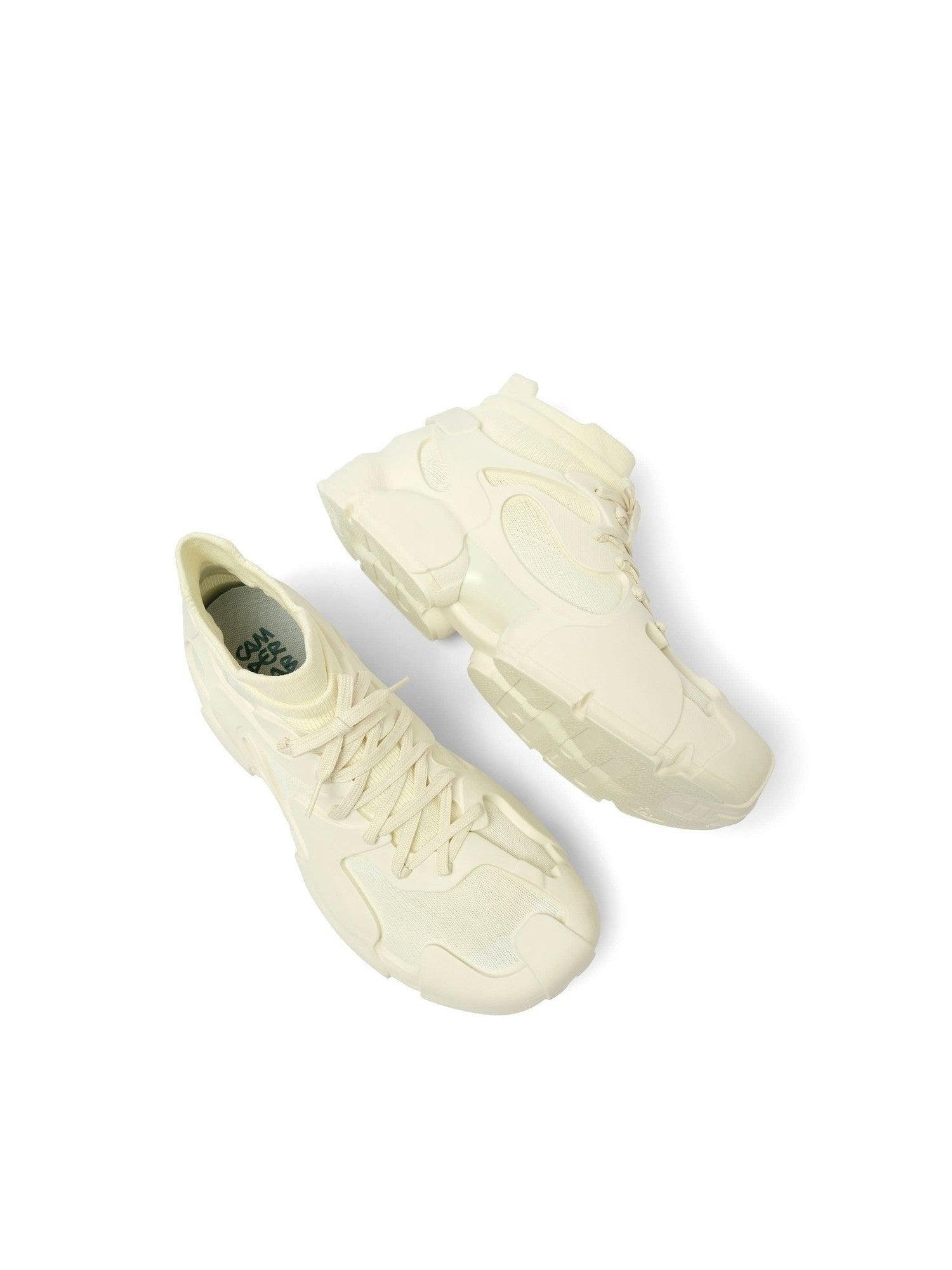 Tossu Sneaker in White Top View | CAMPERLAB