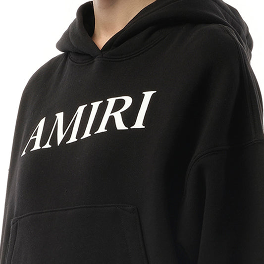 Amiri Core Logo Hoodie in Black/White