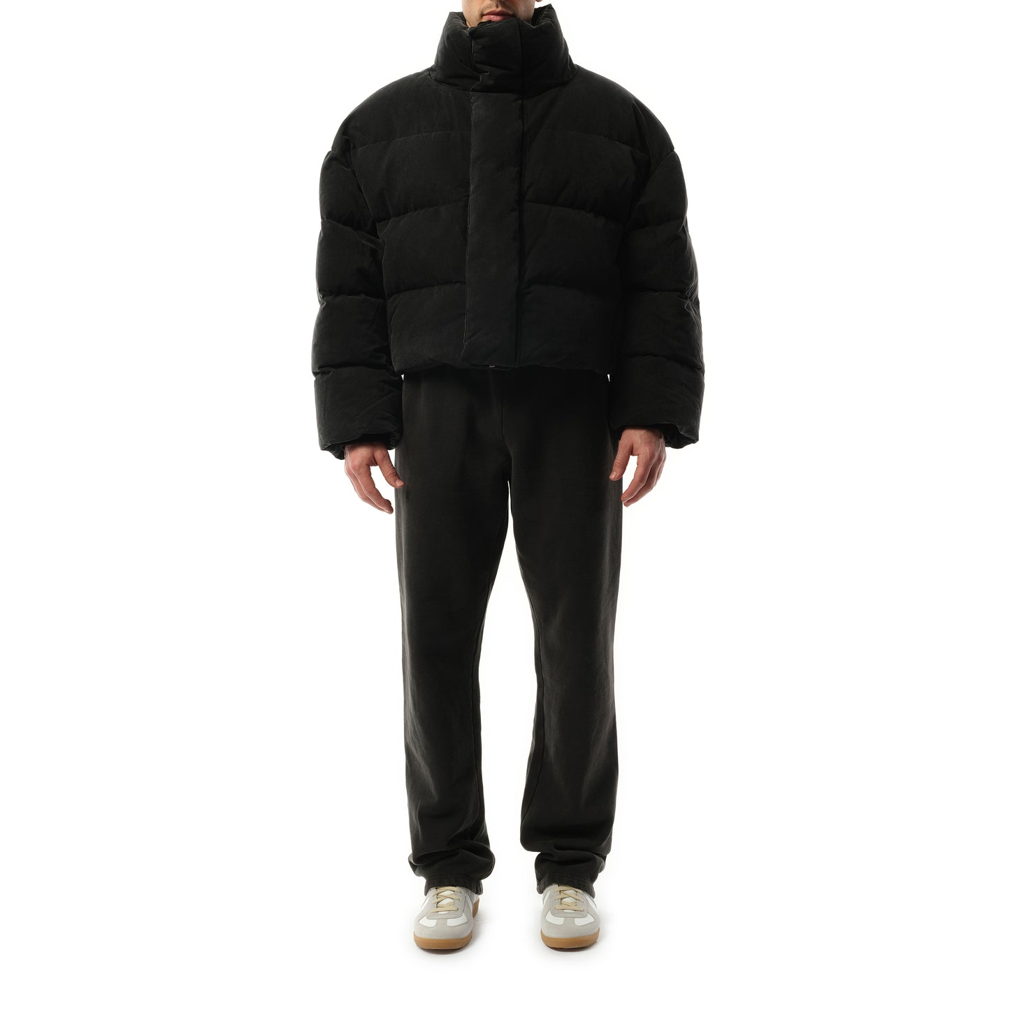 MML Puffer Jacket in Iron