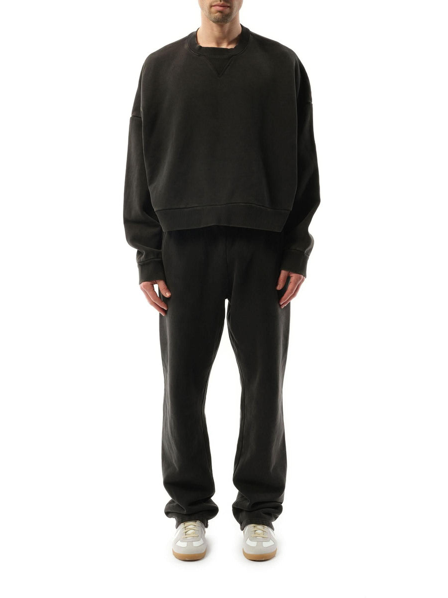 Entire Studios Box Sweatshirt in Washed Black