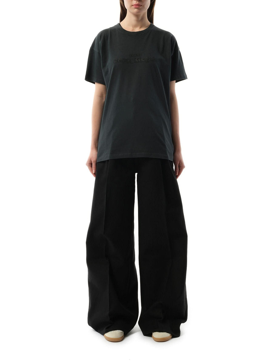 Memory of Reverse Logo T-Shirt in Vintage Black