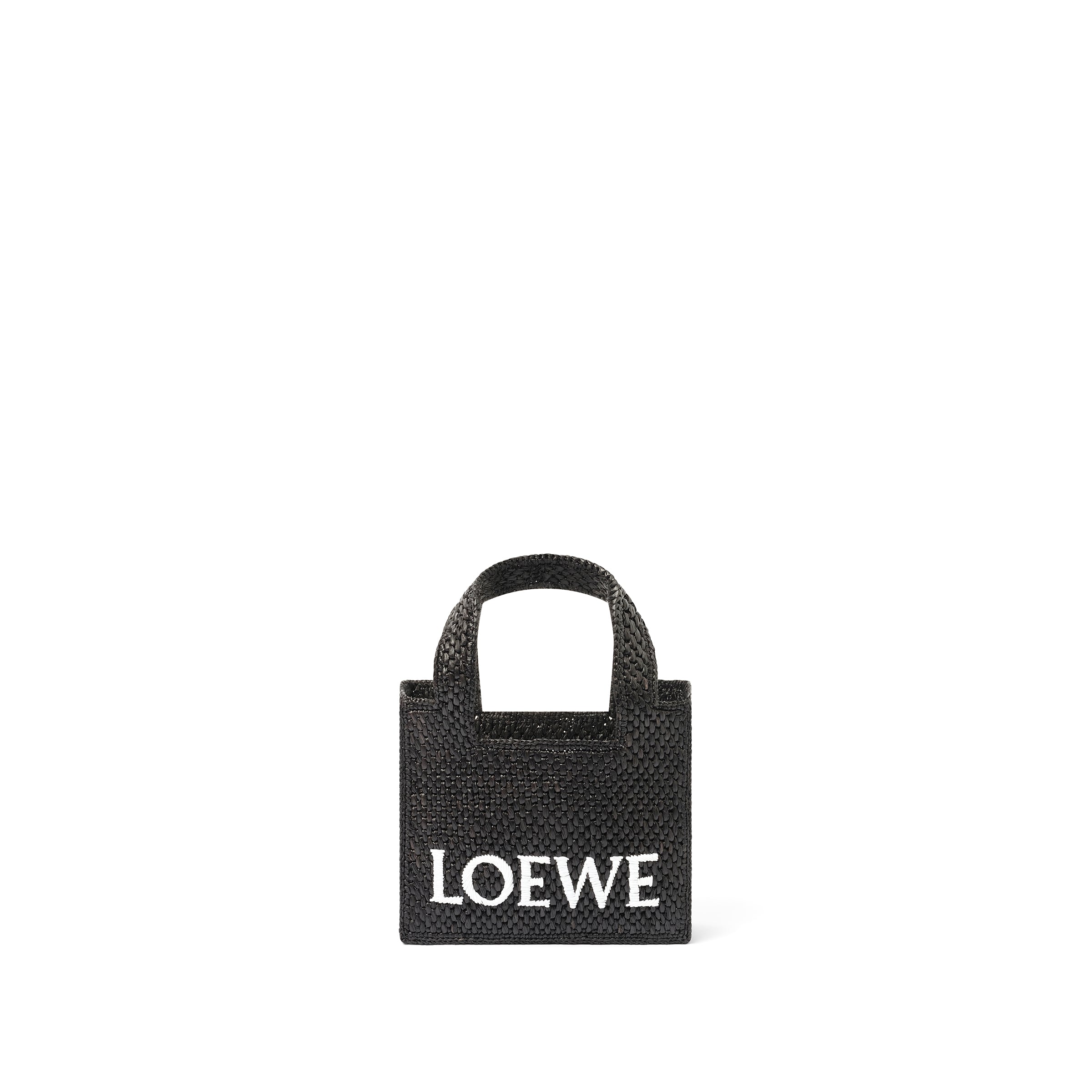 Loewe Font Tote Mini Bag in Black