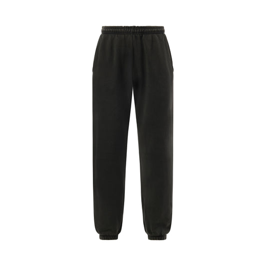 Heavy Sweatpants in Washed Black