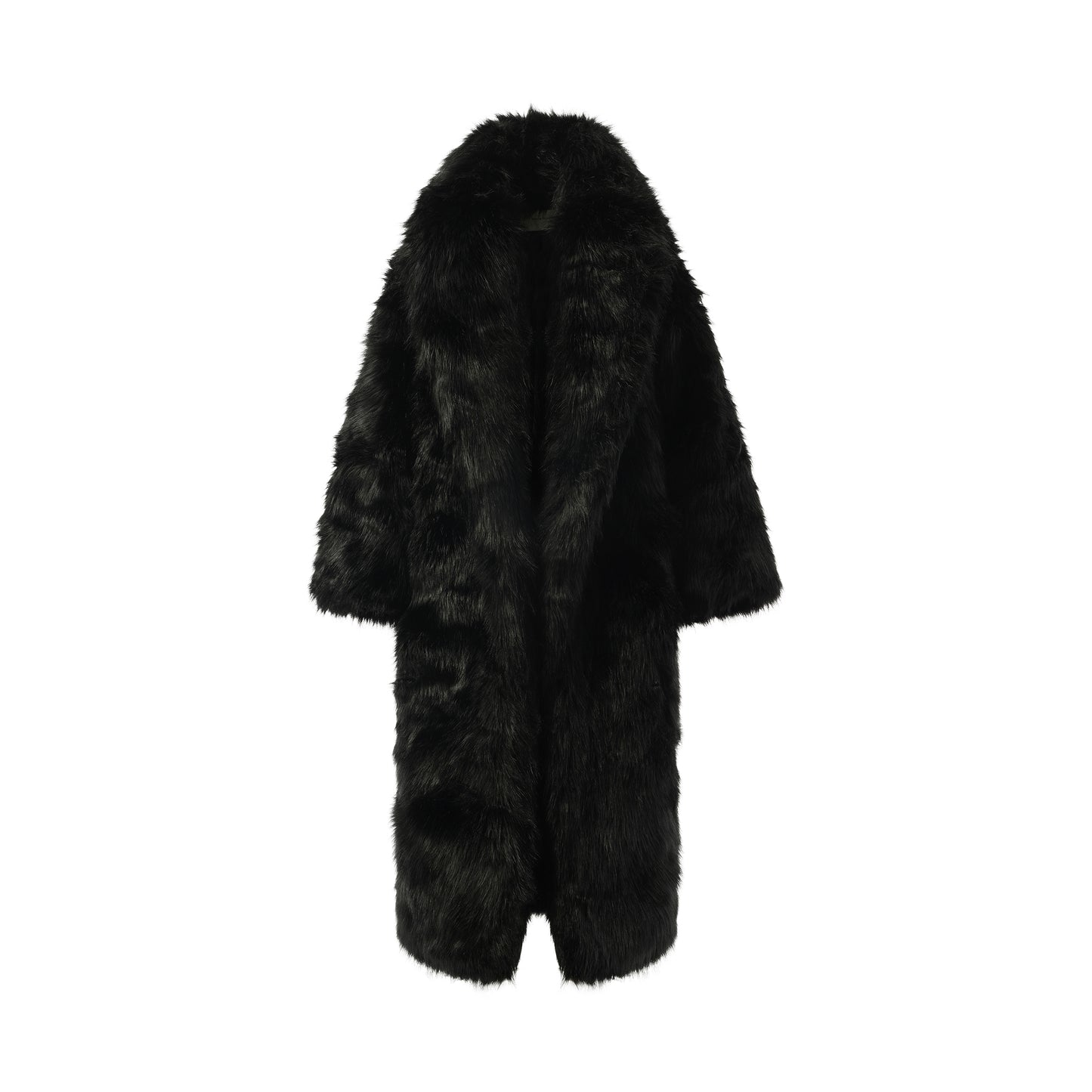 Vast Fur Coat in Black