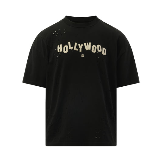 Hollywood Shotgun Oversized T-Shirt in Black