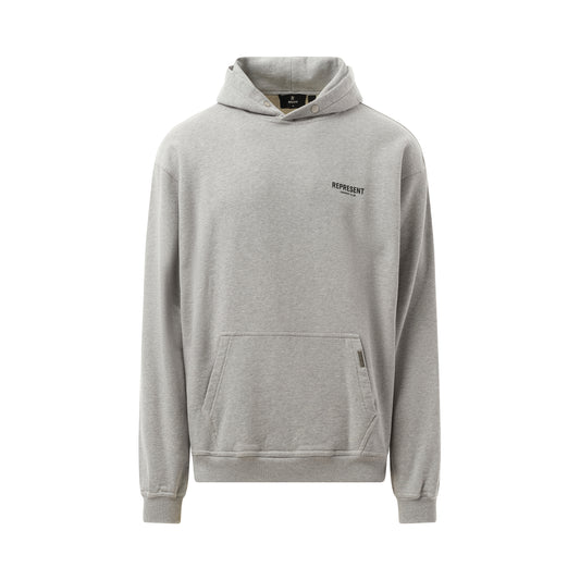 Represent Owners Club Hoodie in Ash Grey