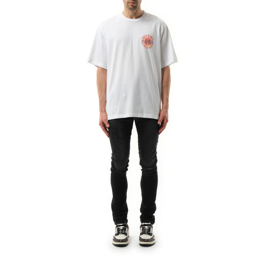 Amiri Sun Logo T-Shirt in White