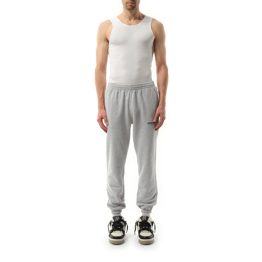 Represent Owners Club Sweatpants in Ash Grey/Black