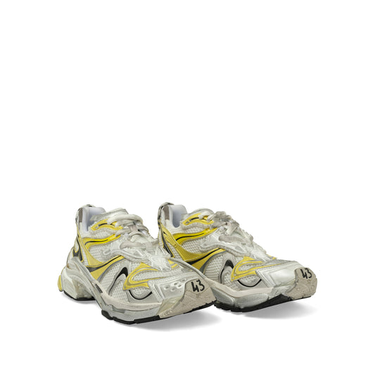 Runner 2 Sneaker in White/Yellow/Black