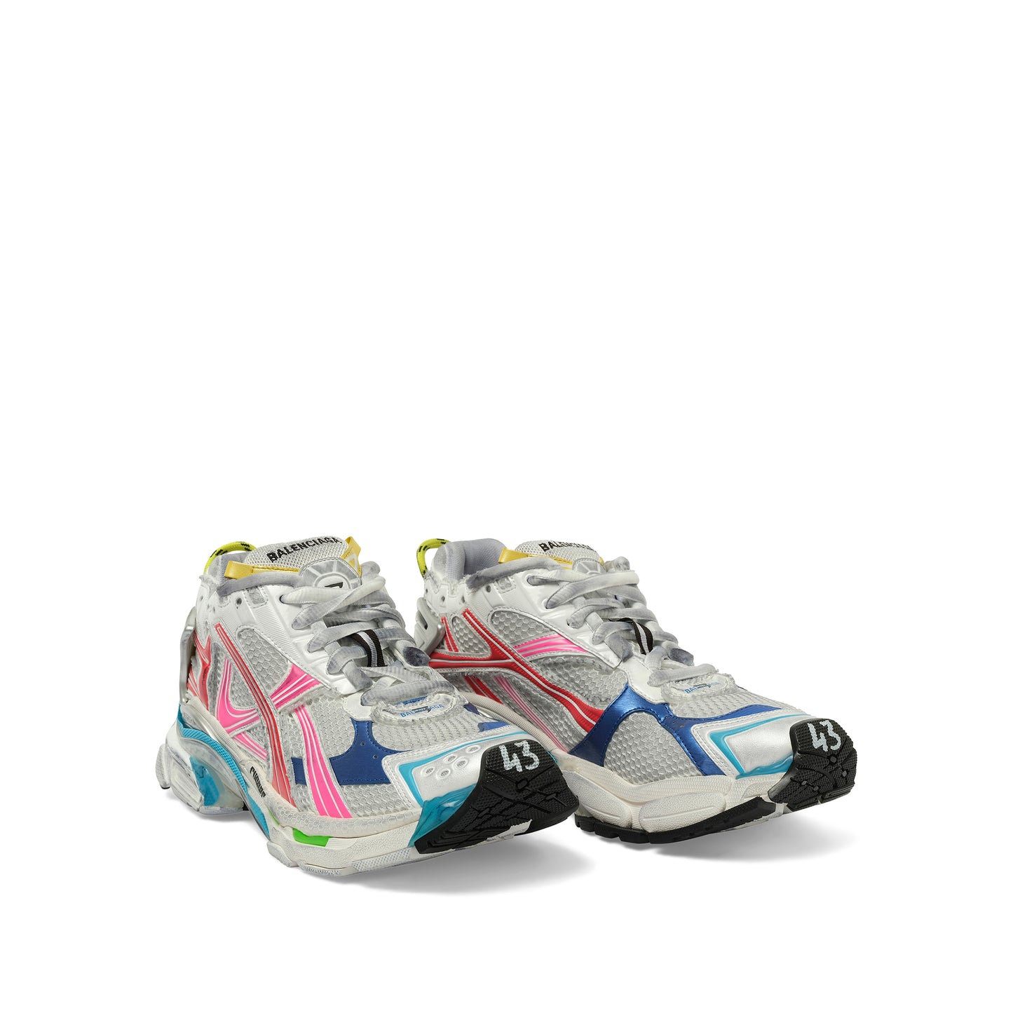 Runner Metallic Sneaker in Multicolour