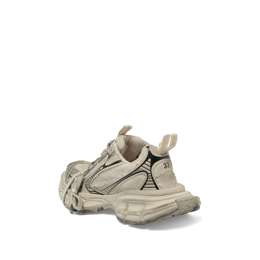 3XL Destroyed Canvas Sneaker in Beige