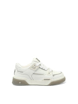 Studio Sneaker in White/Grey Side View | REPRESENT