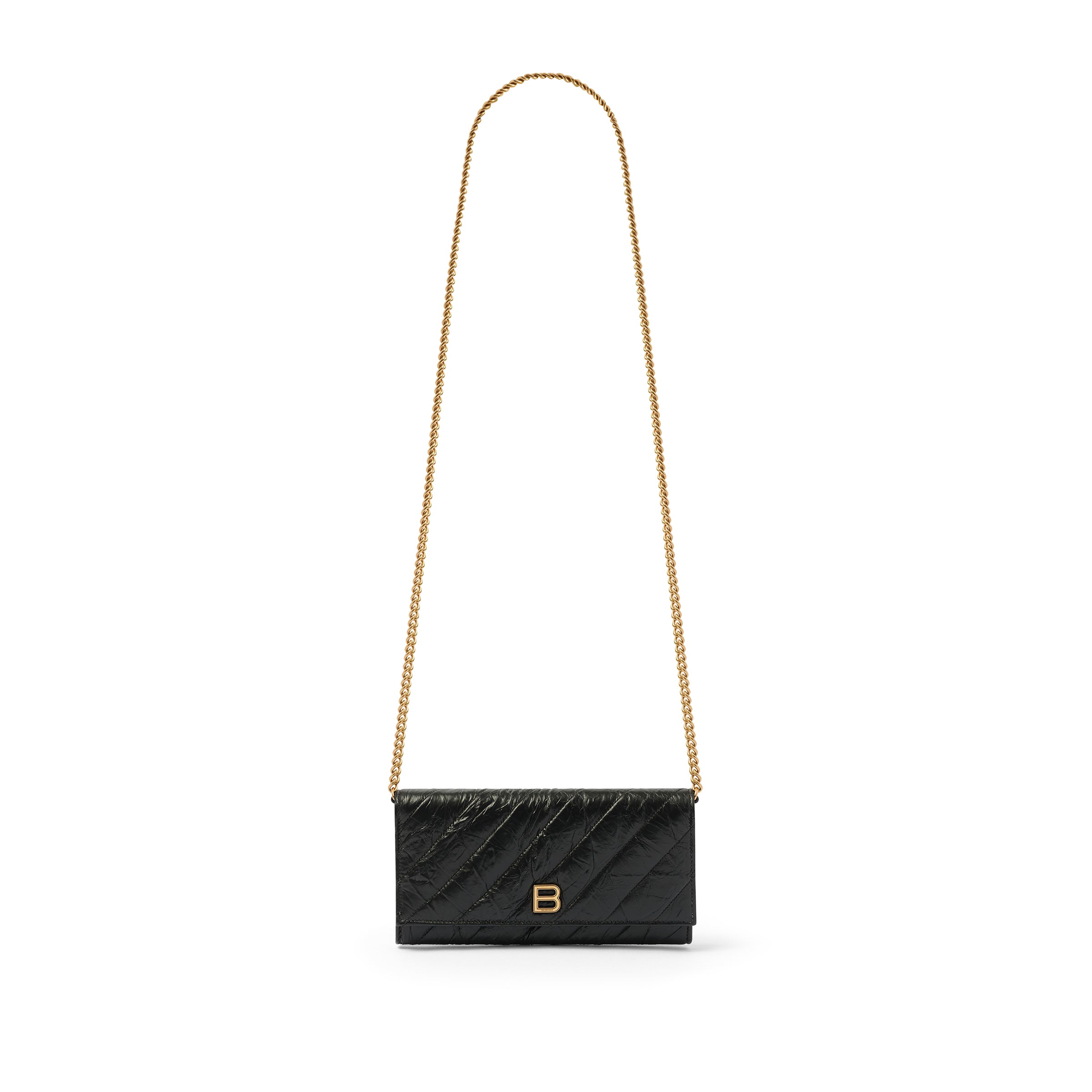 Crush Wallet on Chain in Black