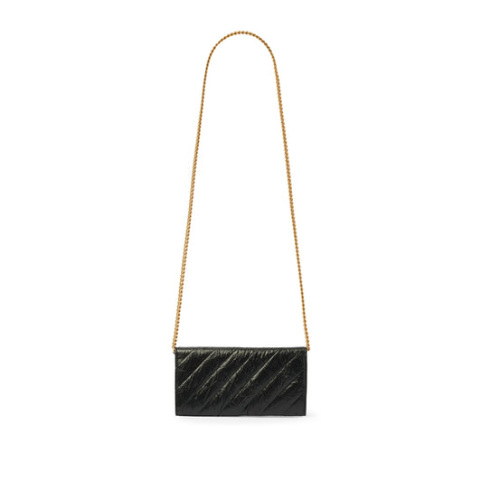 Crush Wallet on Chain in Black