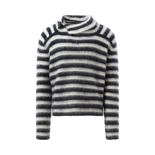 Le Pull Marina in Navy/Multicolour