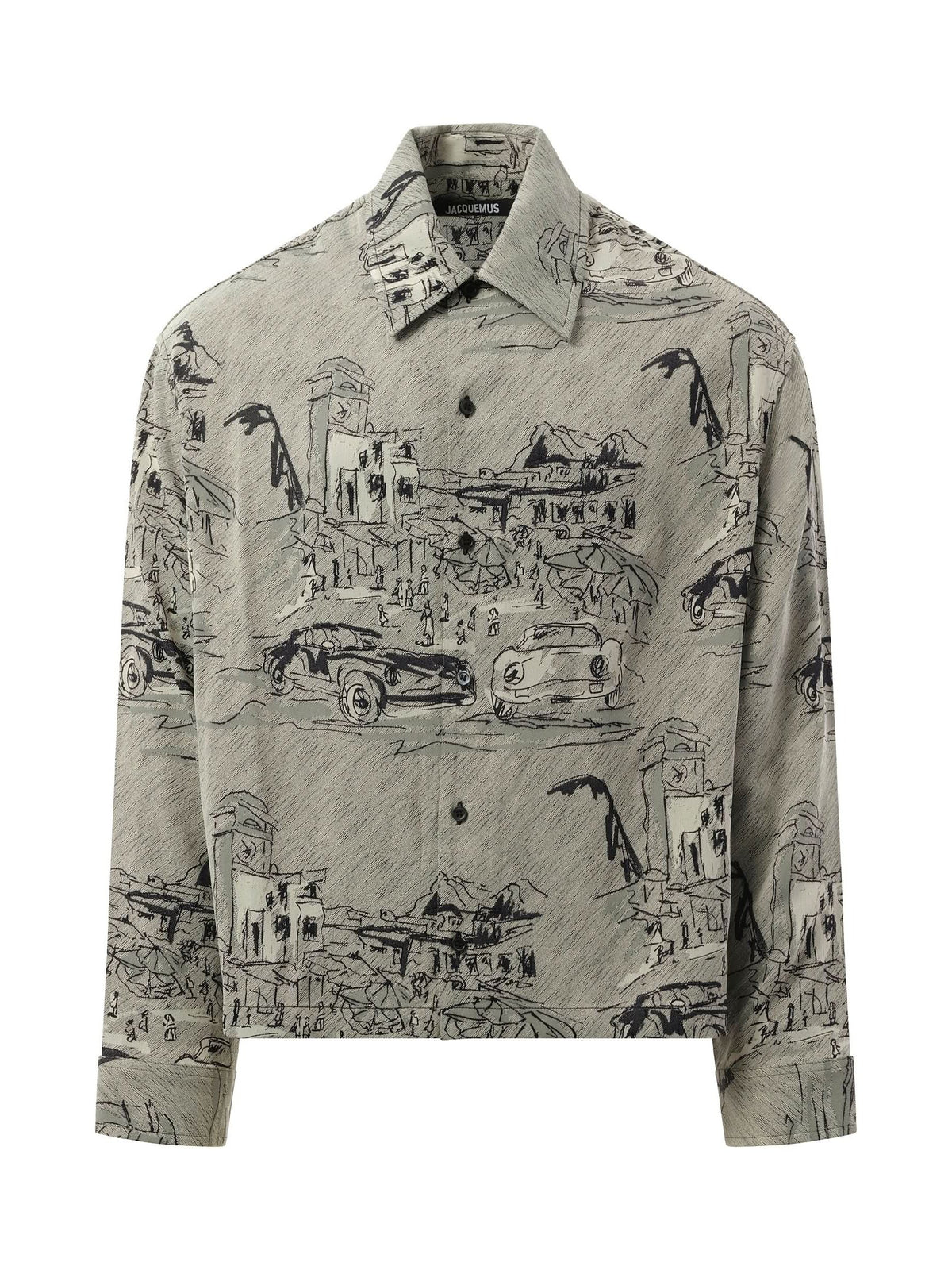 La Chemise Corto Capri Cars 灰色款