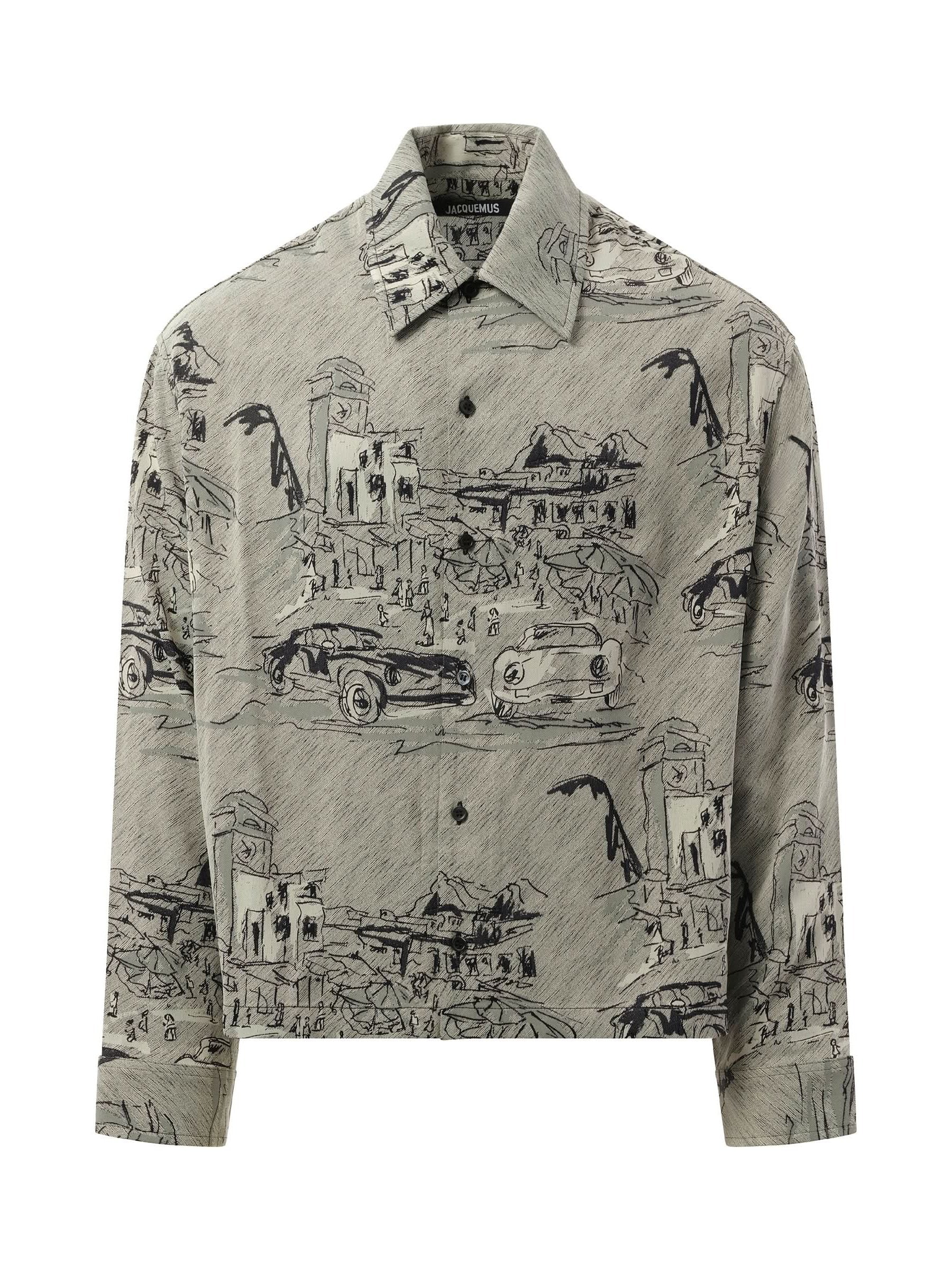 La Chemise Corto Capri Cars 灰色款
