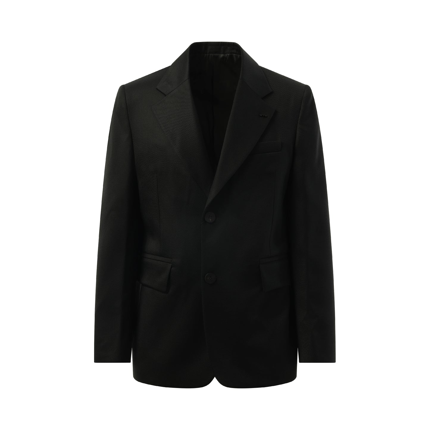 2 Button Suit Blazer in Black