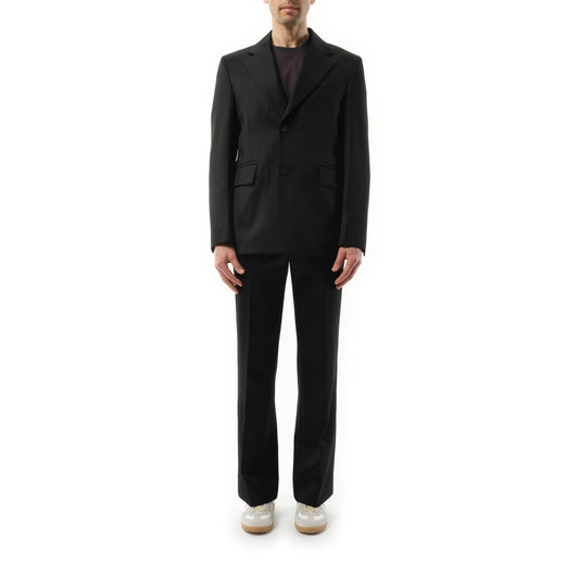 2 Button Suit Blazer in Black