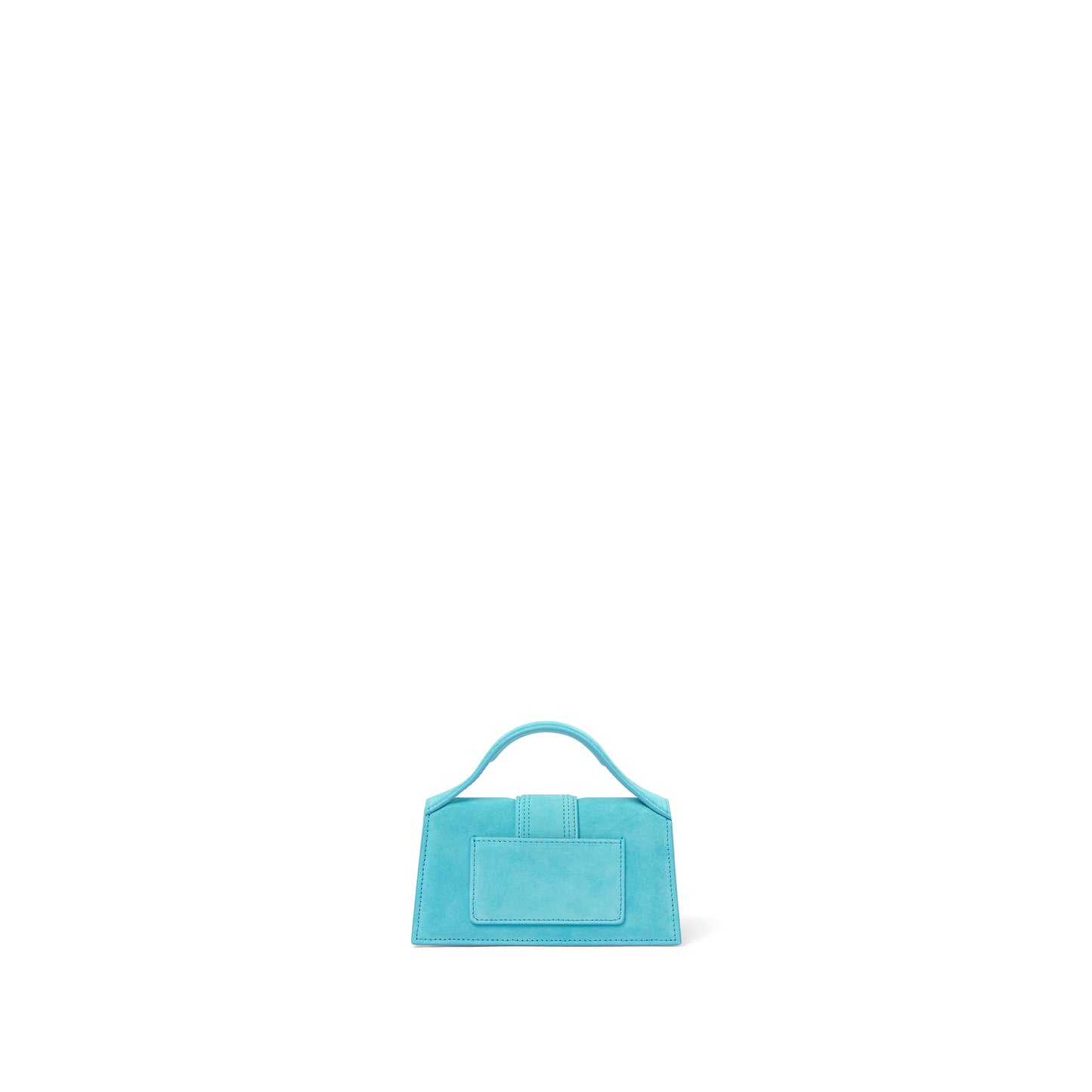 Le Bambino Mini Leather Bag in Light Turquoise