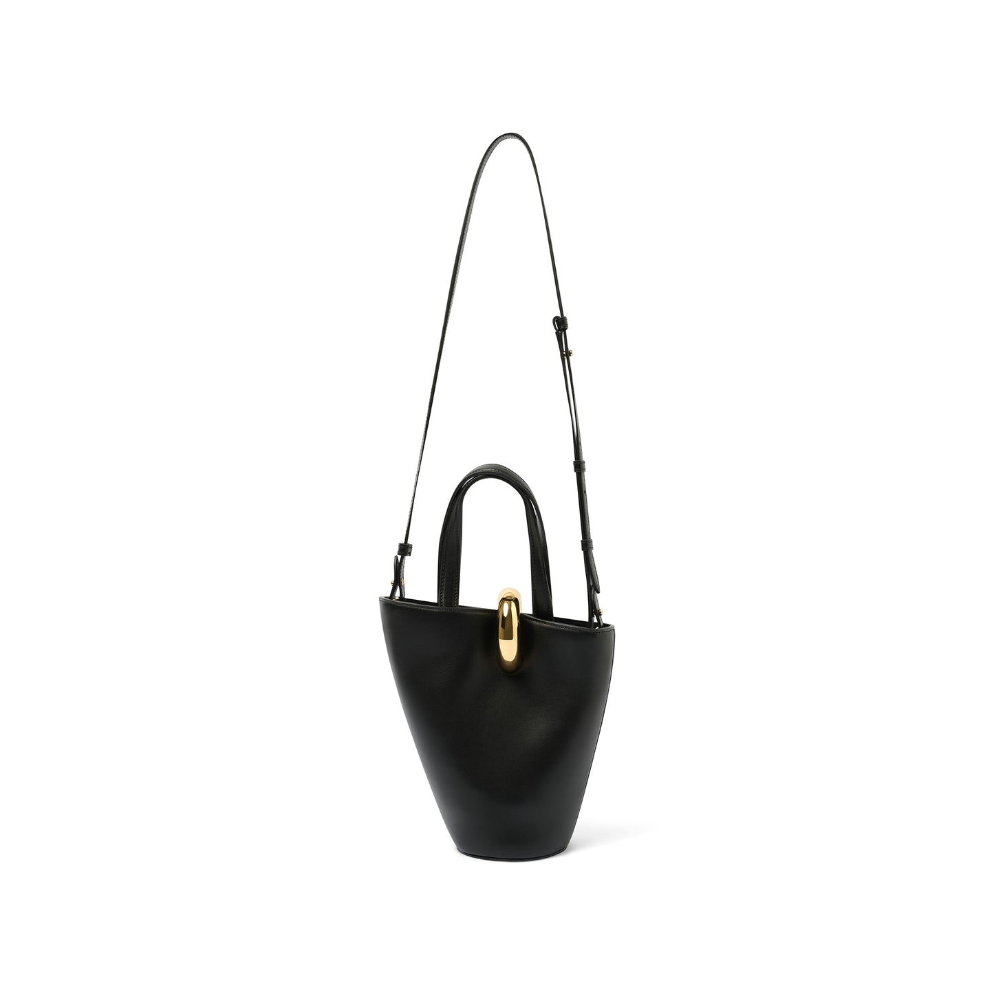 Le Petit Bambola Leather Bag in Black