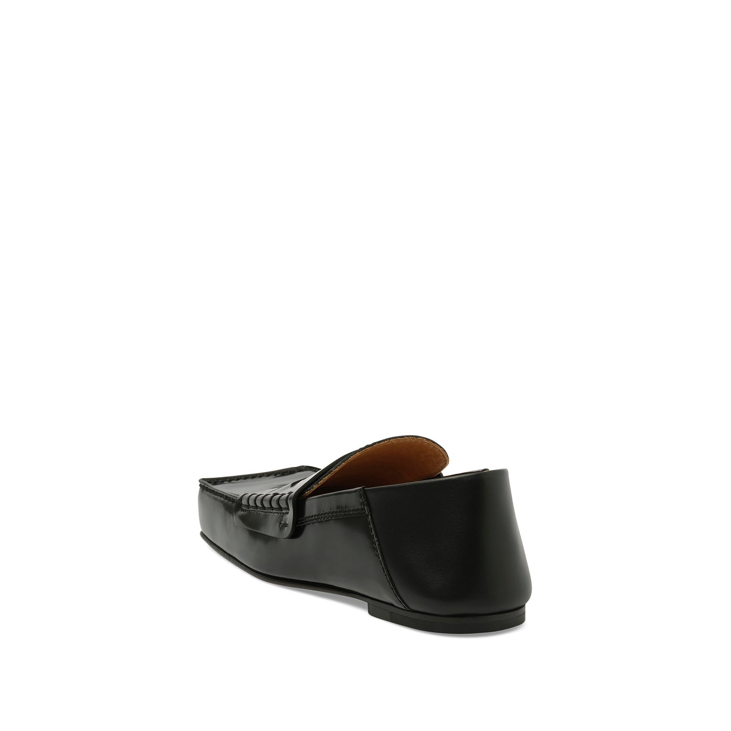 Les Moccasins Carre in Black