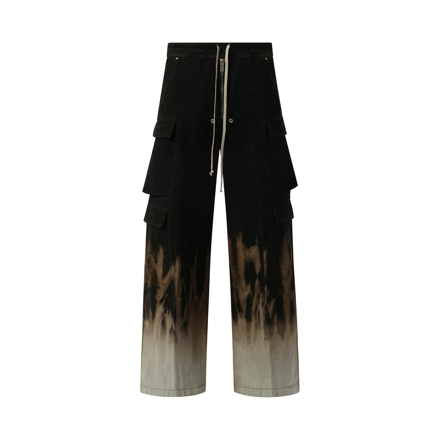 Double Cargo Jumbo Bela Pants in Black/Terra