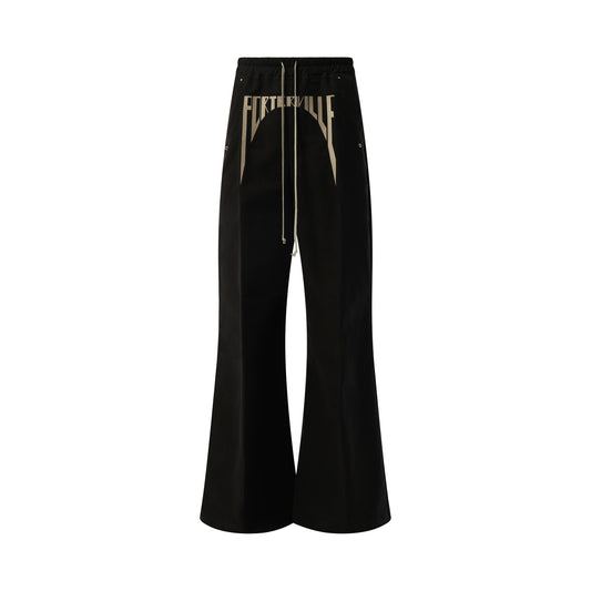 Porterville Wide Bela Pants in Black/Pearl