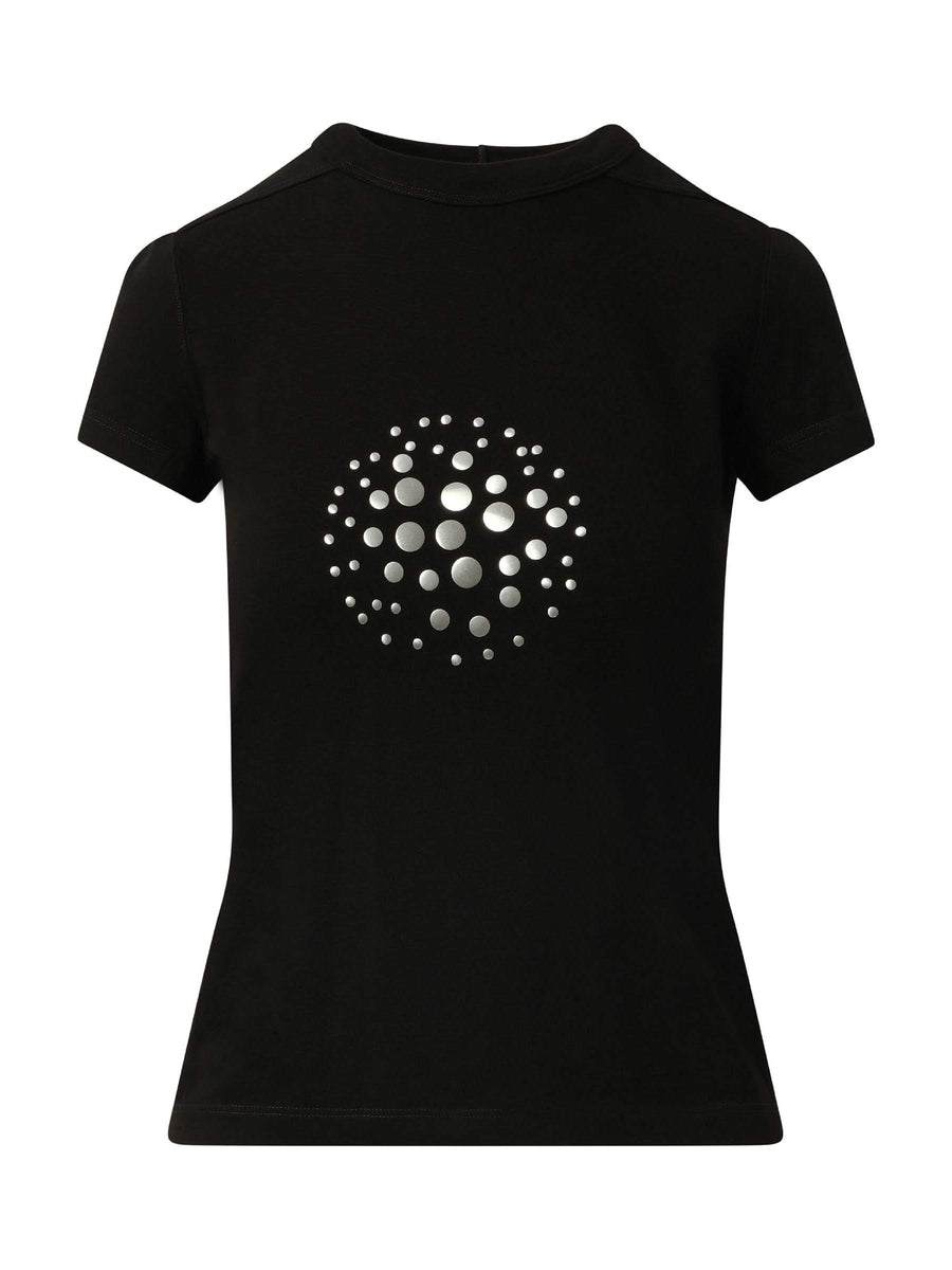 Cropped Orb Level T-Shirt in Black