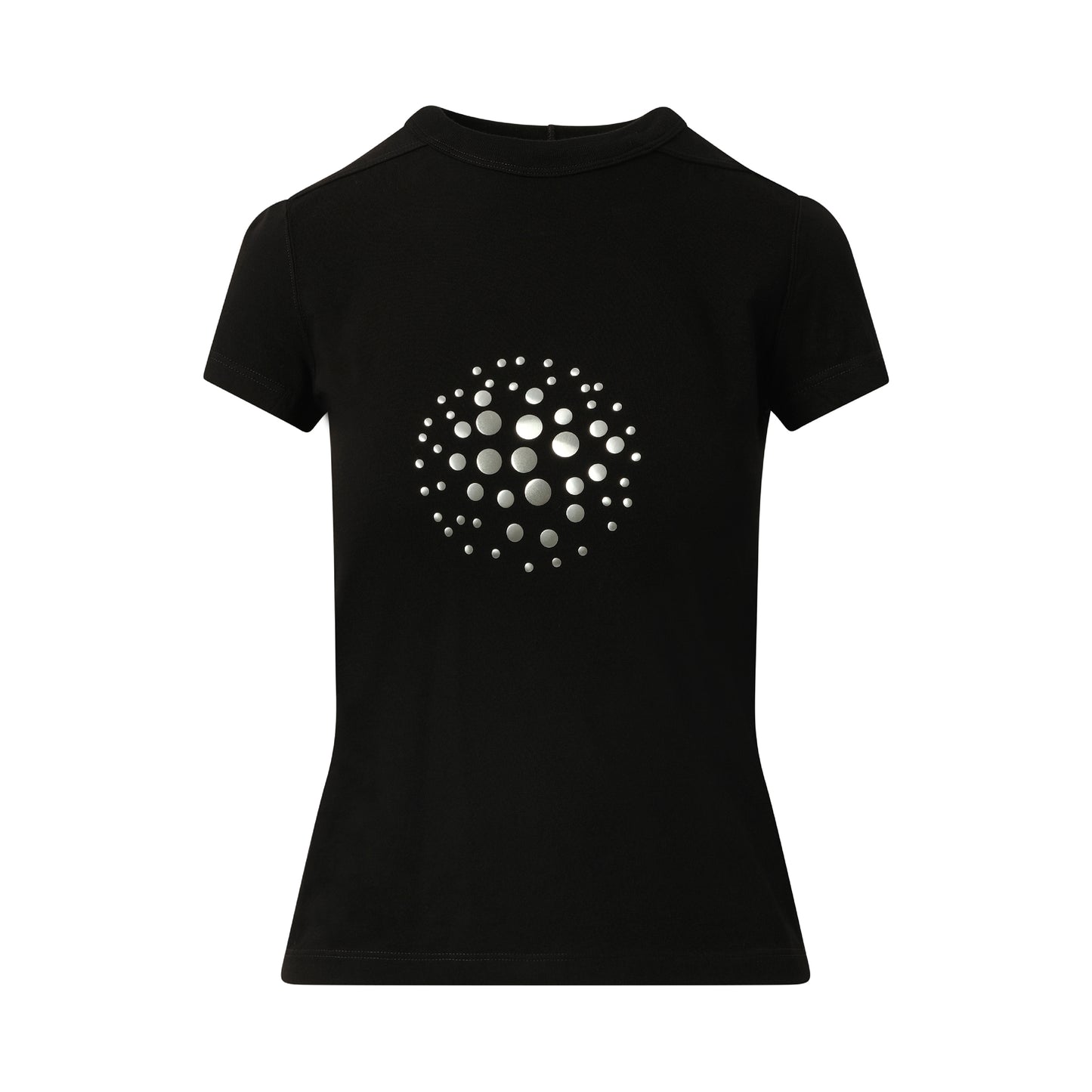 Cropped Orb Level T-Shirt in Black