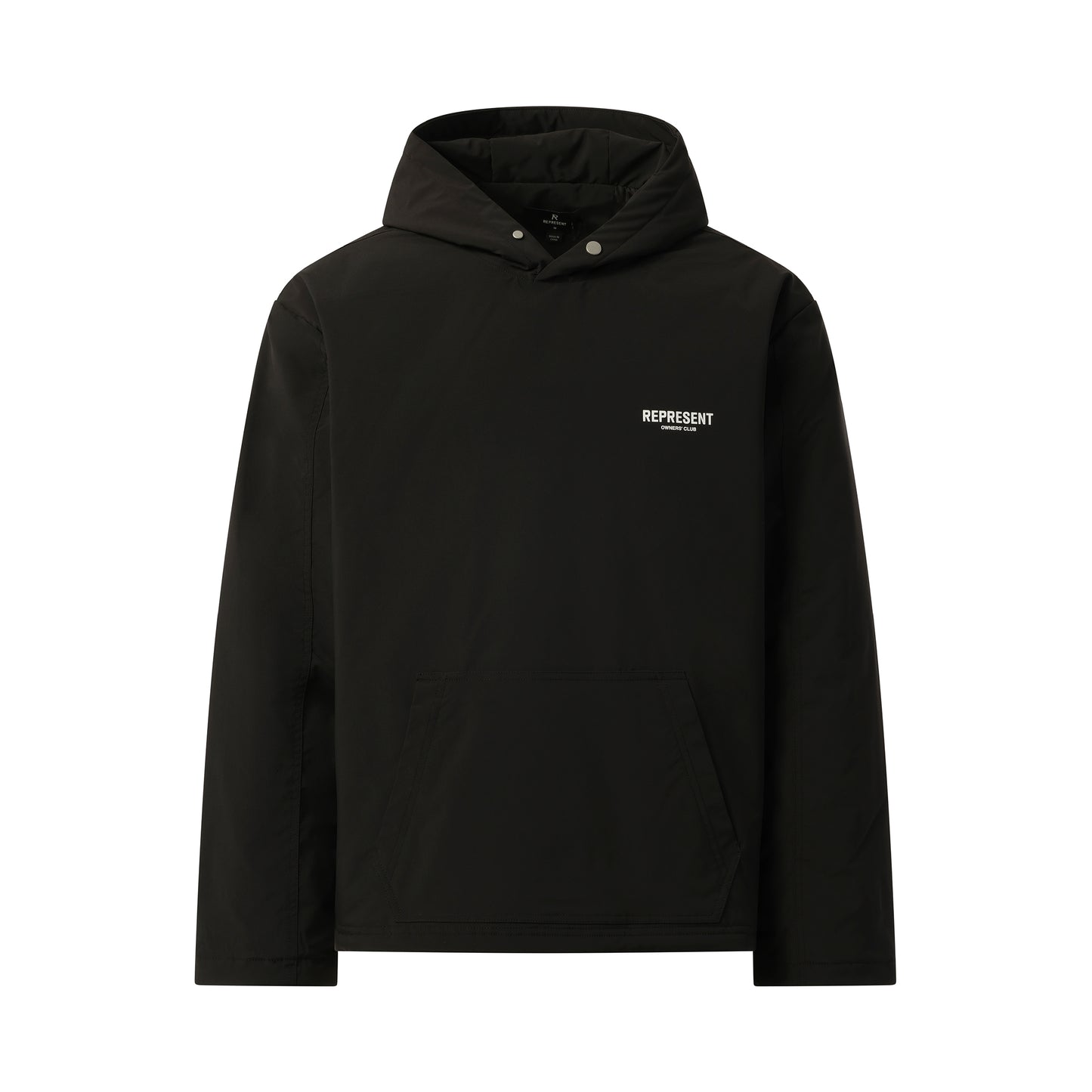 Owners Club Hooded Pullover in Black