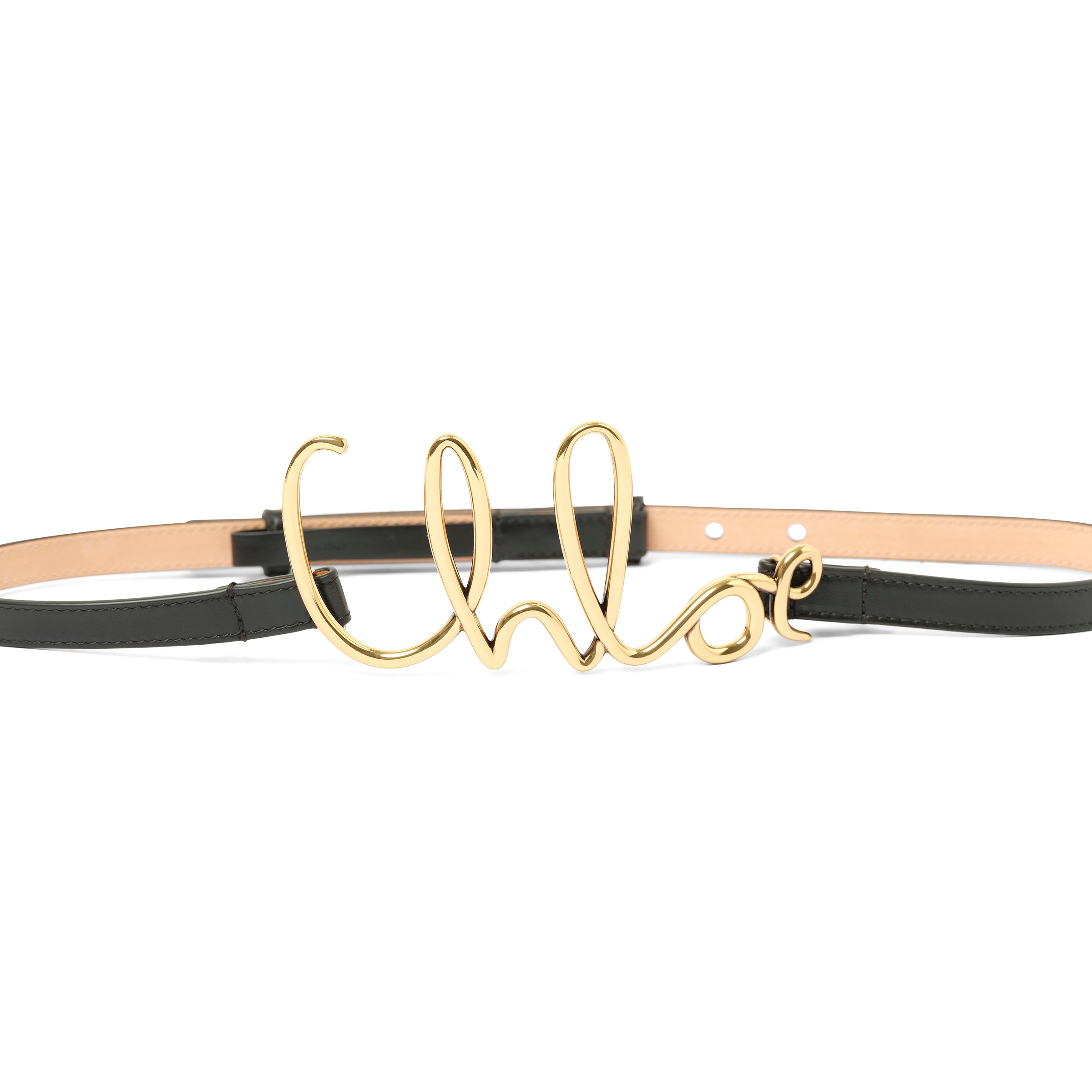 The Chloe Iconic Belt in Black